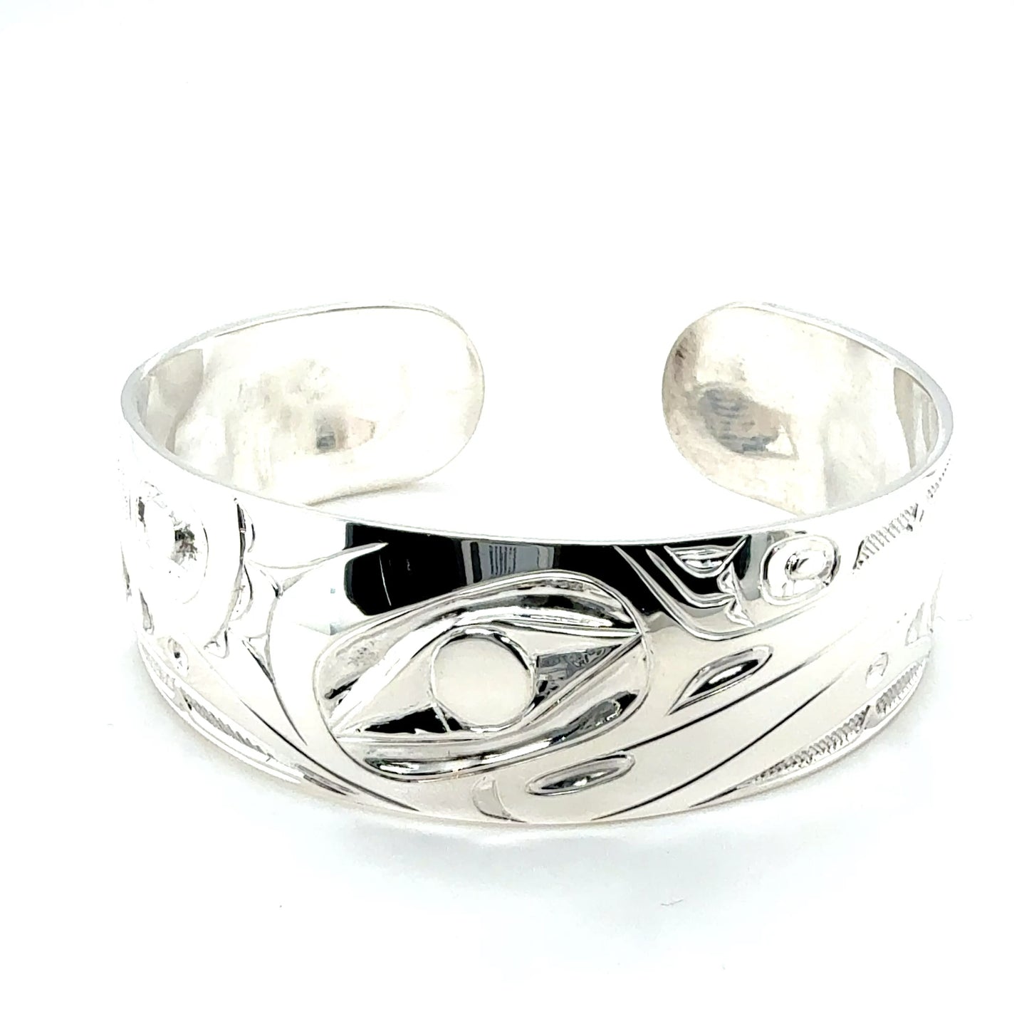 Bracelet - Sterling Silver - 3/4" - Hummingbird