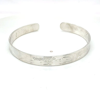 Bracelet - Sterling Silver - 1/4" - Hummingbird - Shorter Length