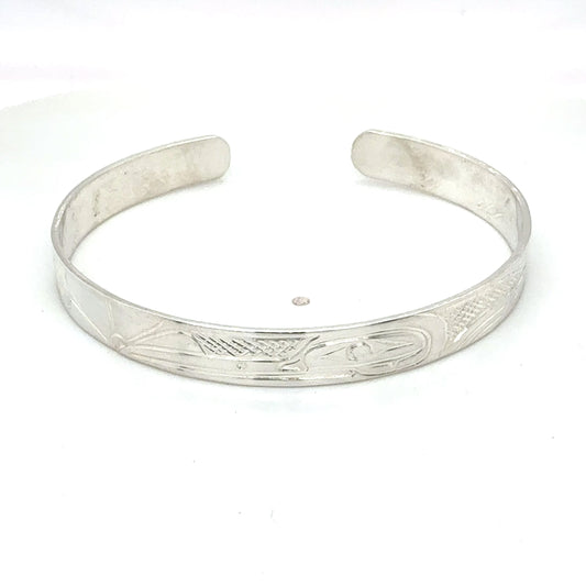 Bracelet - Sterling Silver - 1/4" - Hummingbird - Shorter Length