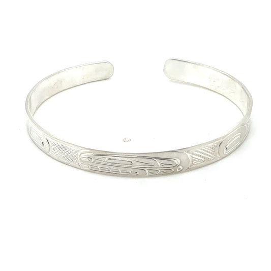 Bracelet - Sterling Silver - 1/4" - Orca