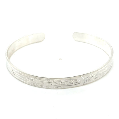Bracelet - Sterling Silver - 1/4" - Wolf