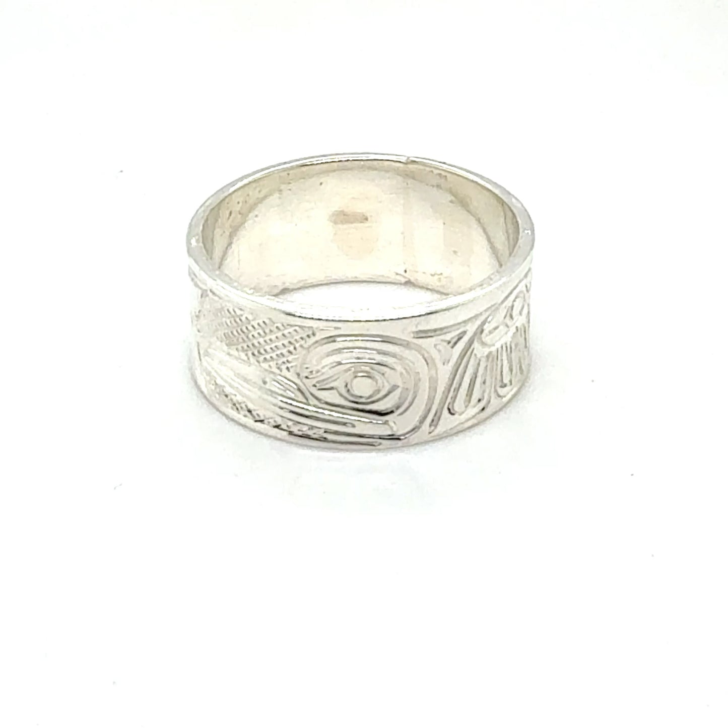 Ring - Sterling Silver - 5/16" - Hummingbird - Size 6