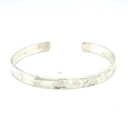 Bracelet - Sterling Silver - 1/4" - Hummingbird