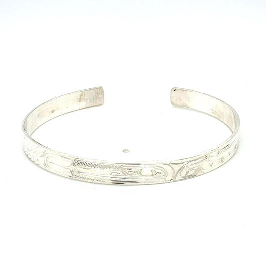 Bracelet - Sterling Silver - 1/4" - Hummingbird