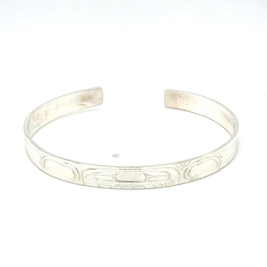Bracelet - Sterling Silver - 1/4" - Orca