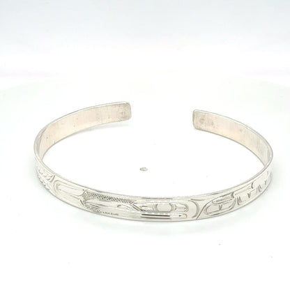 Bracelet - Sterling Silver - 1/4" - Hummingbird