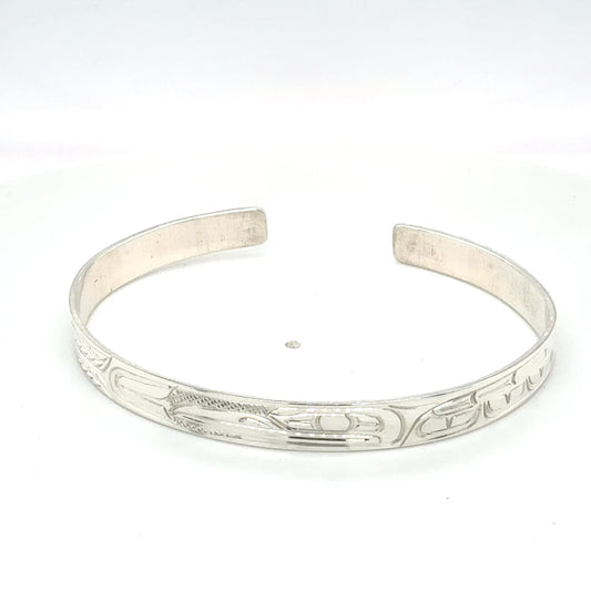Bracelet - Sterling Silver - 1/4" - Hummingbird