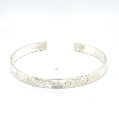 Bracelet - Sterling Silver - 1/4" - Wolf