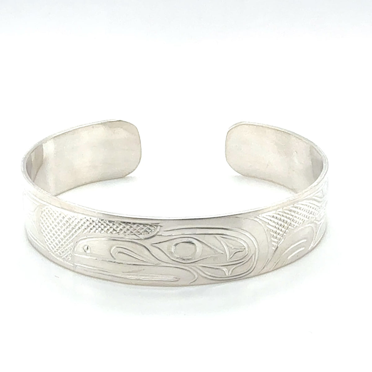 Bracelet - Sterling Silver - 1/2" - Raven