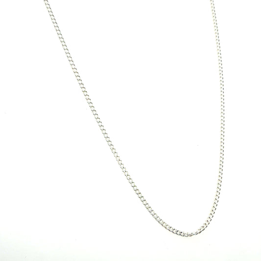 Chain - LIGHT CURB - Sterling Silver
