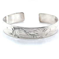 Bracelet - Sterling Silver - 1/2" - Eagle