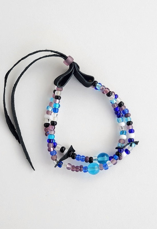 Bracelet - Beaded - Magical - Blue & Purple