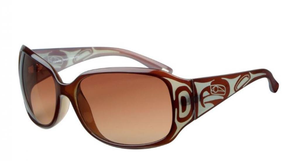 Sunglasses - Yasmine - Eagle - Brown Blue