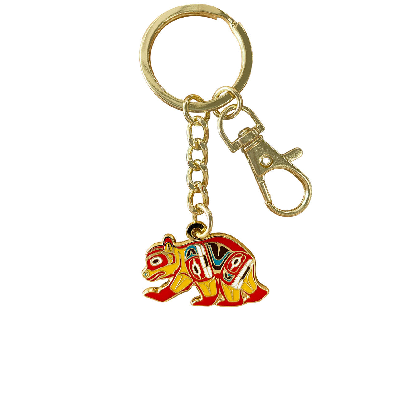 Keychain - Enamel - Bear