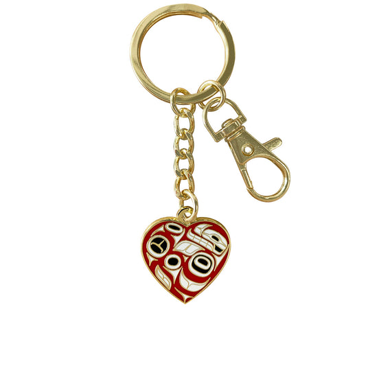 Keychain - Enamel - Heart