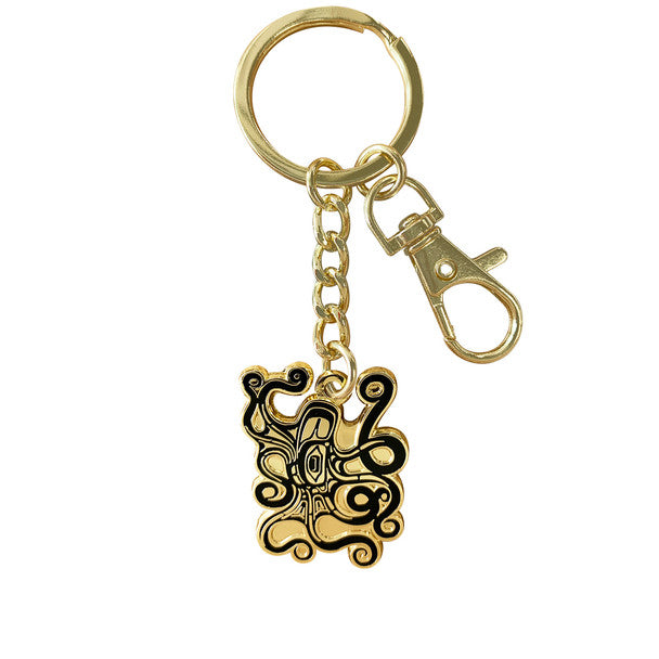 Keychain - Enamel - Octopus
