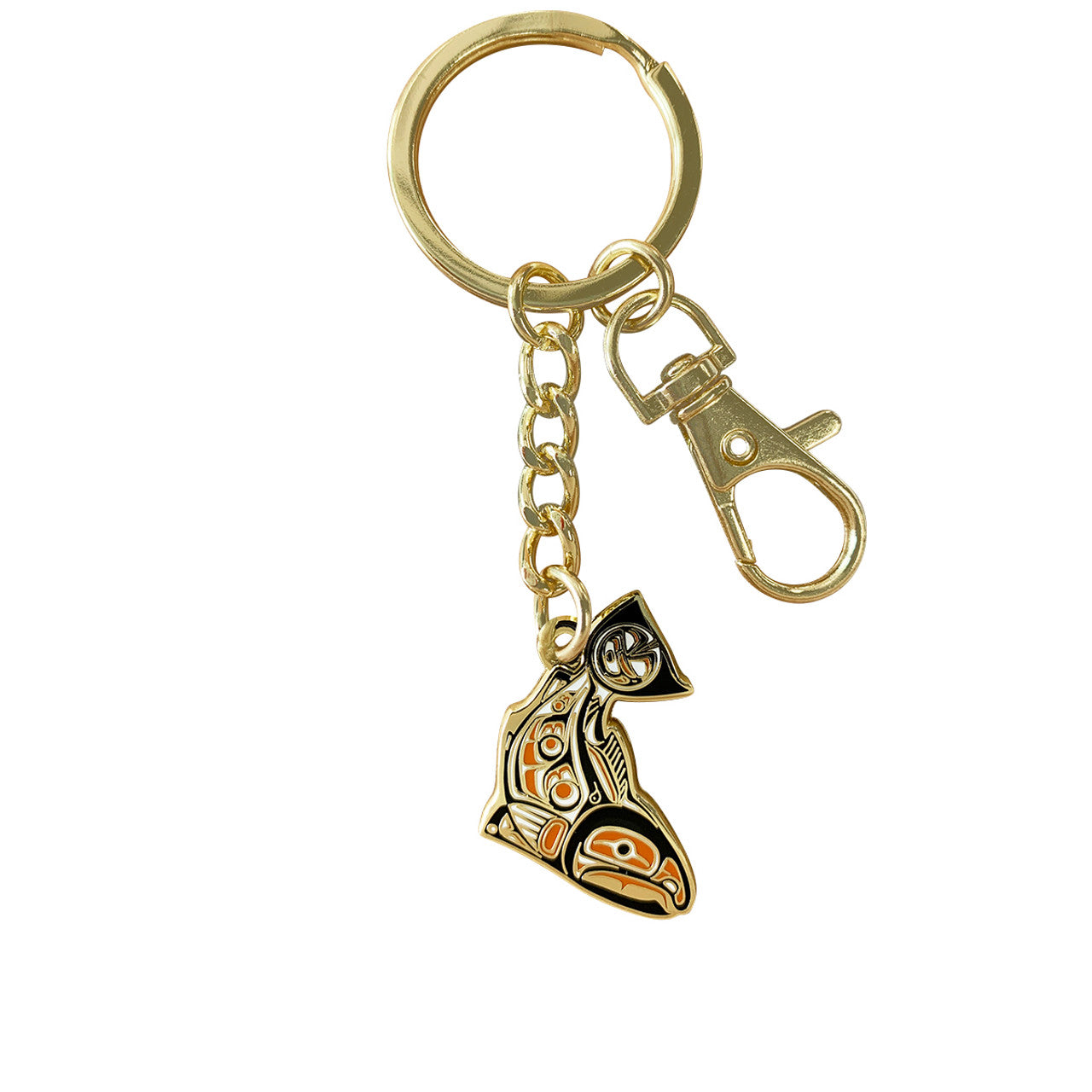 Keychain - Enamel - Sockeye Salmon