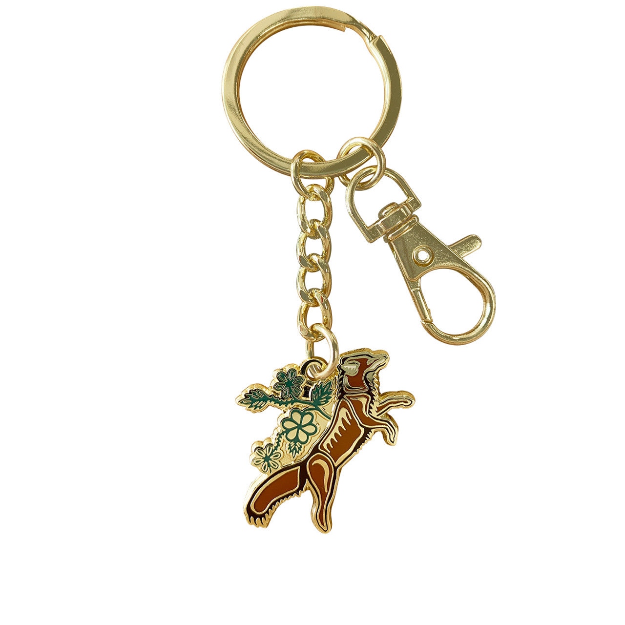 Keychain - Enamel - Fox (Wagoosh)