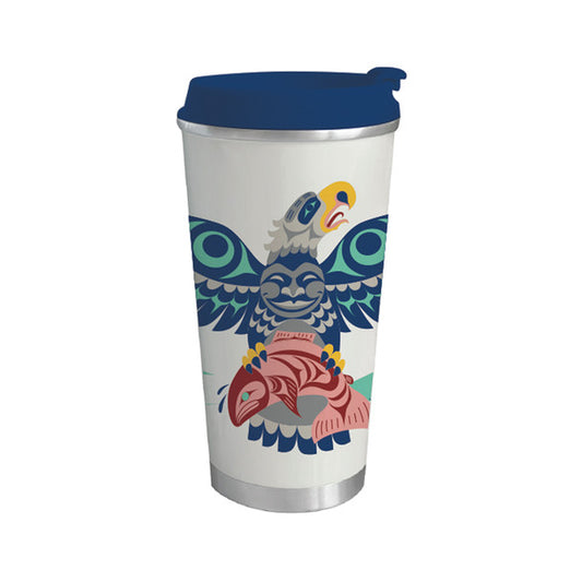 Travel Mug - Eagle Salmon