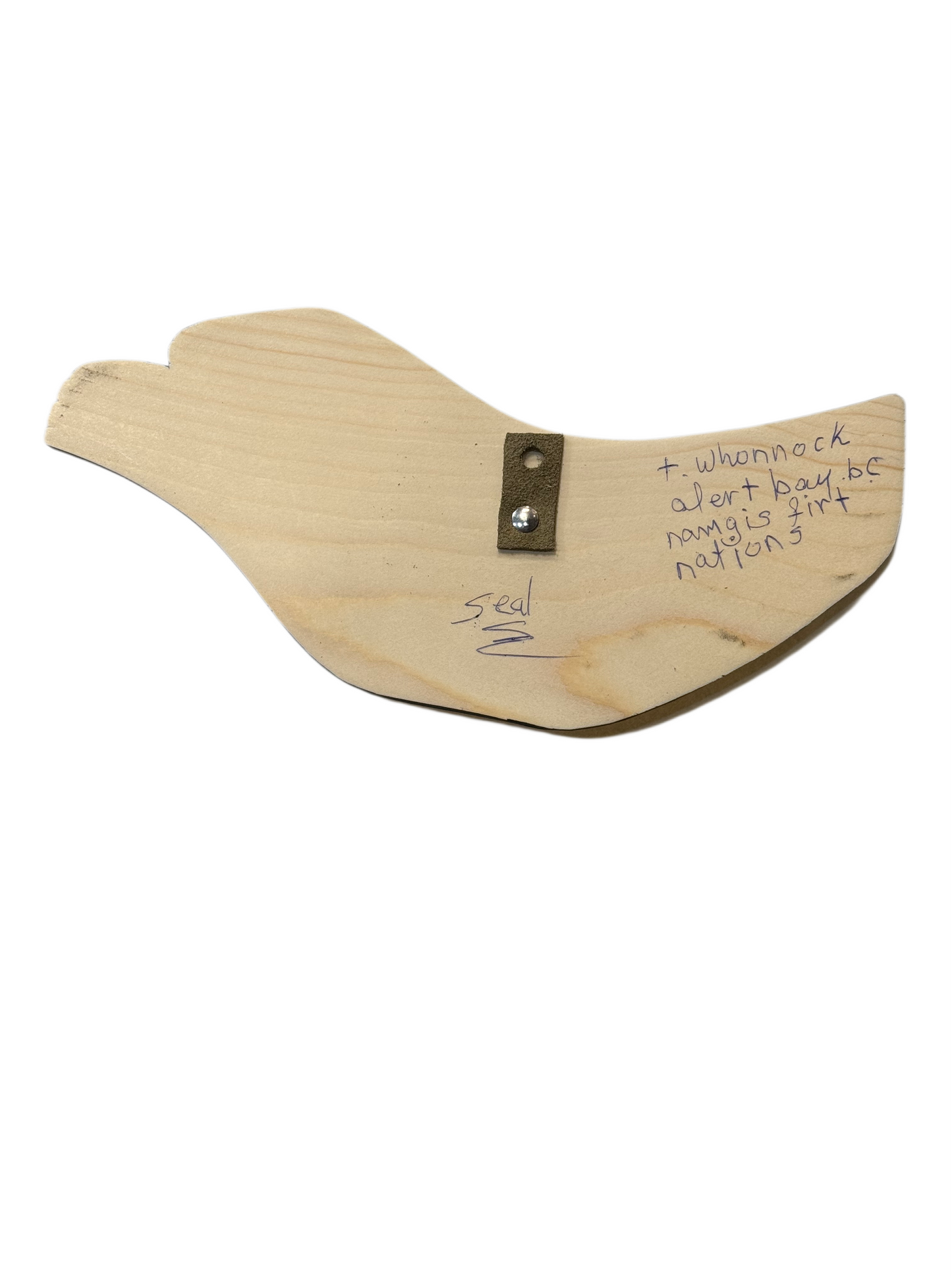 Wooden Plaque - Pine - Seal