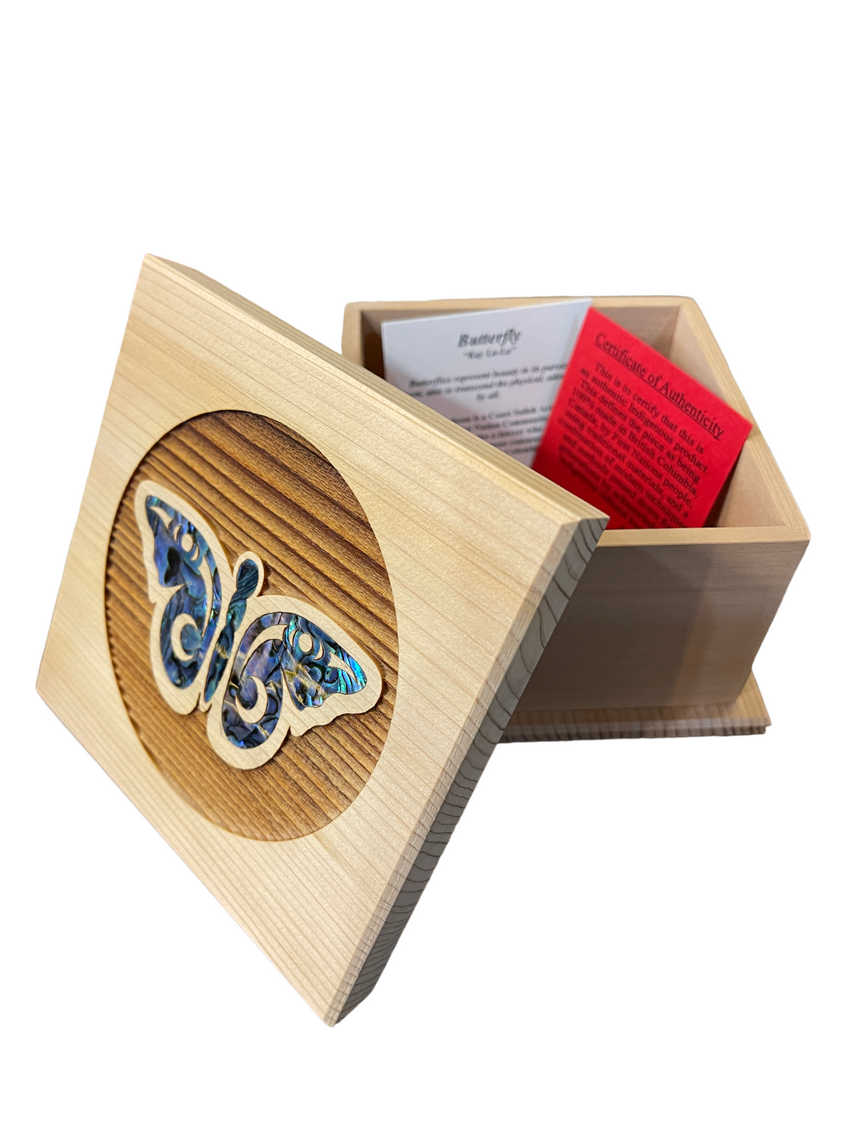 Bentwood Box - Butterfly - Small