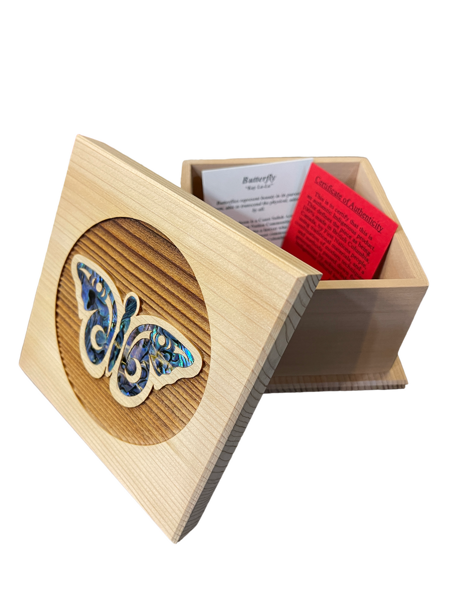 Bentwood Box - Butterfly