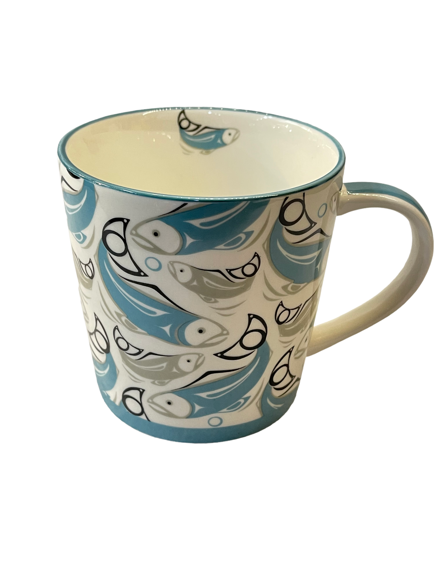 Mug - Porcelain - Salmon