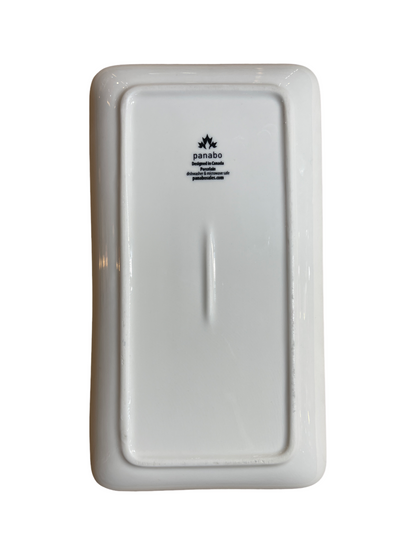 Platter - Porcelain - Rectangle - Hummingbird