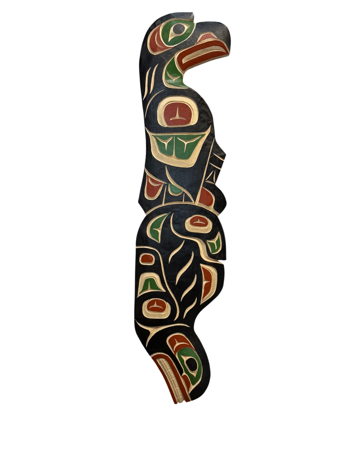 Wooden Plaque - Pine - Raven & Orca