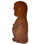 Wooden Plaque - Pine - Large - Sasquatch