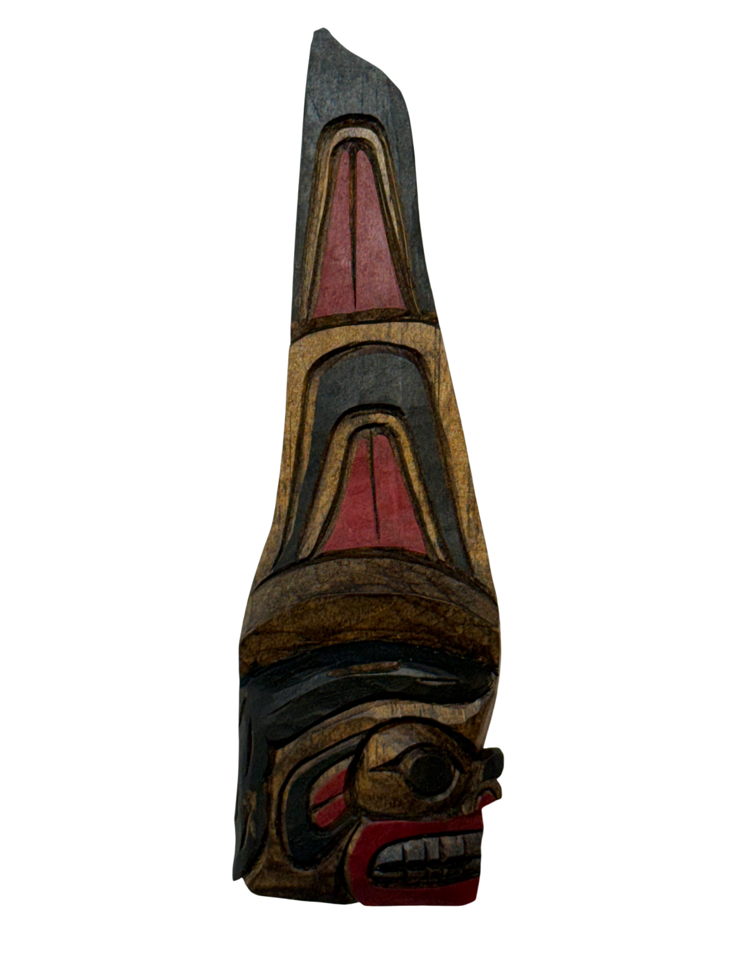 Wooden Plaque - Pine - Orca Dancer - Mini