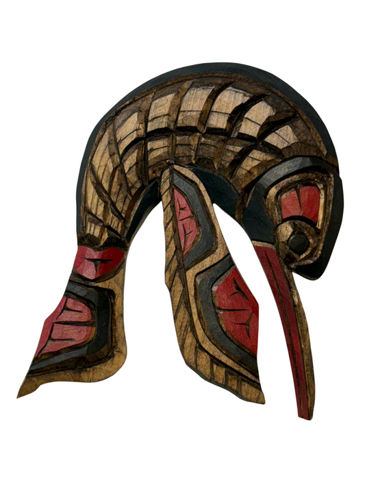 Wooden Plaque - Pine - Hummingbird