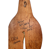 Wooden Plaque - Pine - Orca Mother & Child