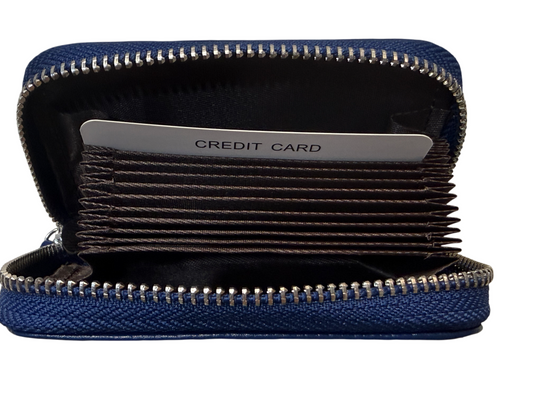 Cardholder - Leather - Royal Blue - Orca