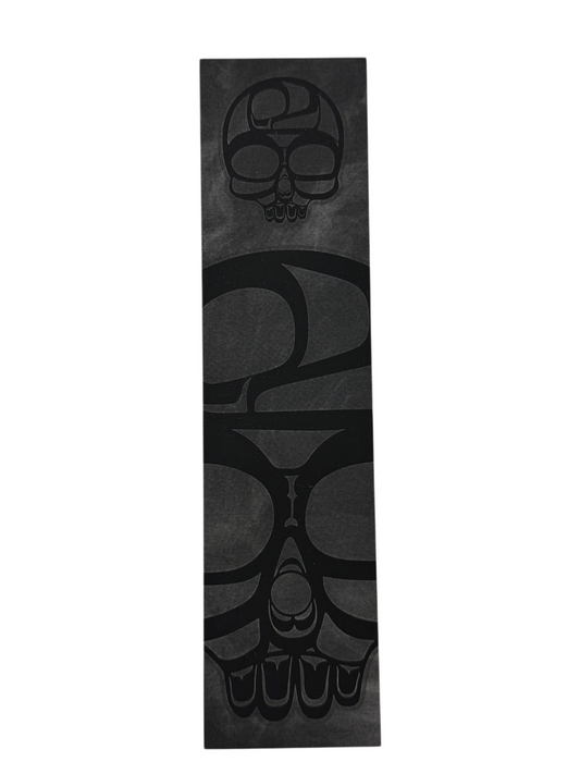 Bookmark - Skull - Charcoal