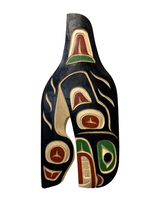 Wooden Plaque - Pine - Orca