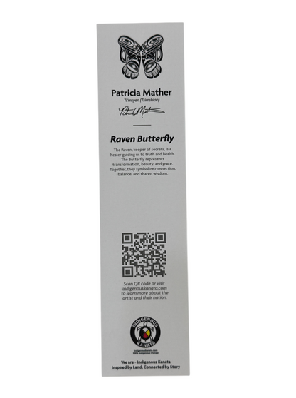 Bookmark - Raven Butterfly