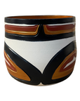Ceramic Pot - Medium - Ovoid - Gold