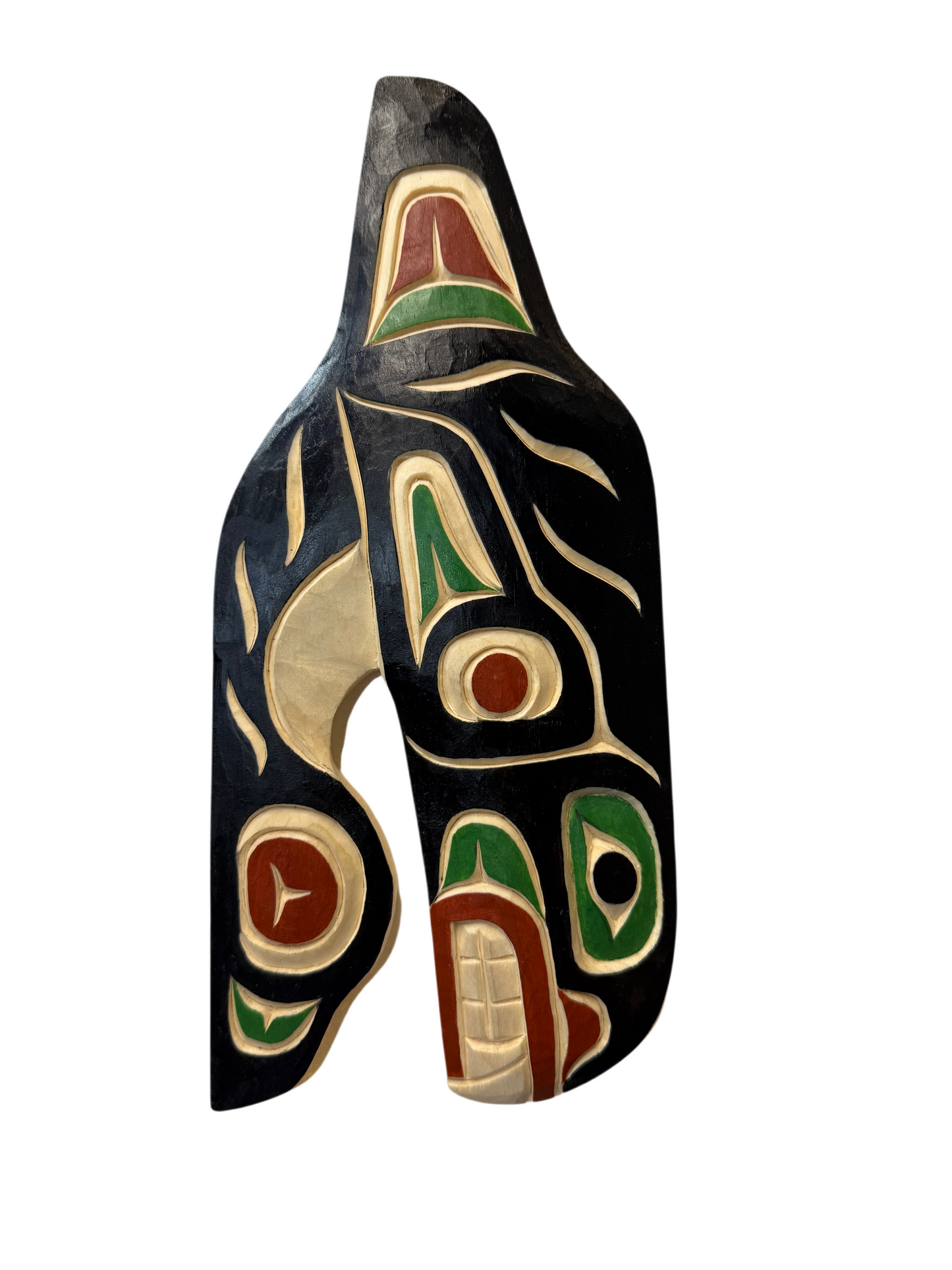 Wooden Plaque - Pine - Orca