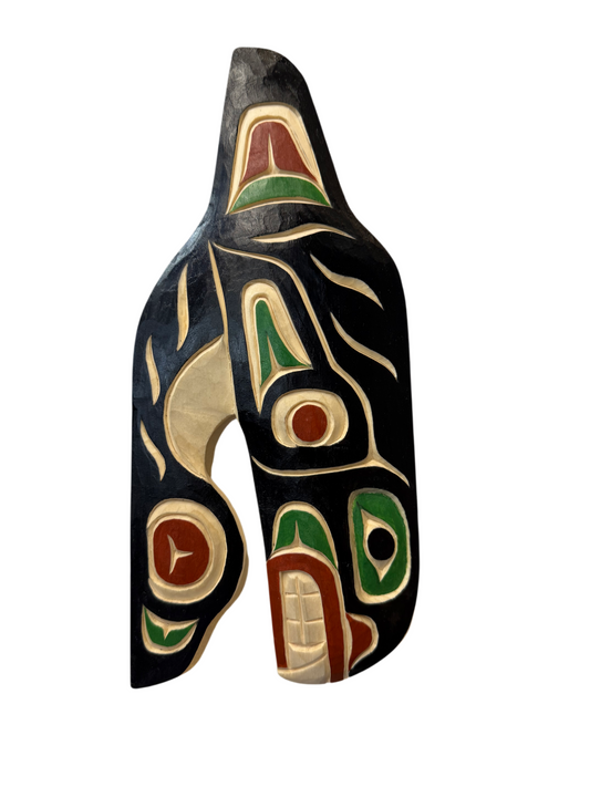 Wooden Plaque - Pine - Orca