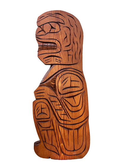 Wooden Plaque - Pine - Large - Sasquatch