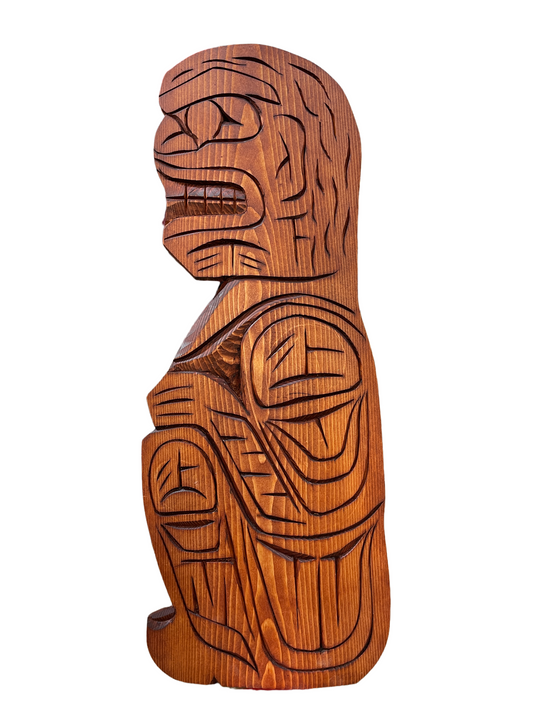 Wooden Plaque - Pine - Large - Sasquatch