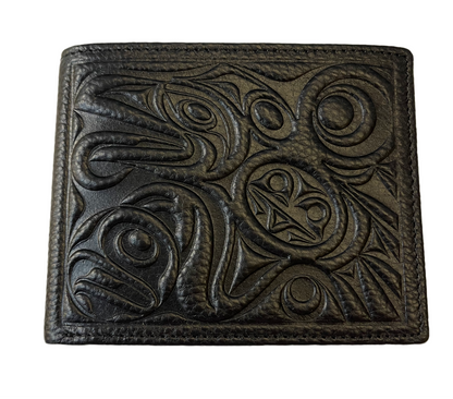 Wallet - Bifold - Leather - Raven