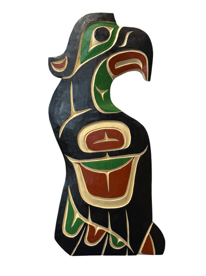 Wooden Plaque - Pine - Hawk