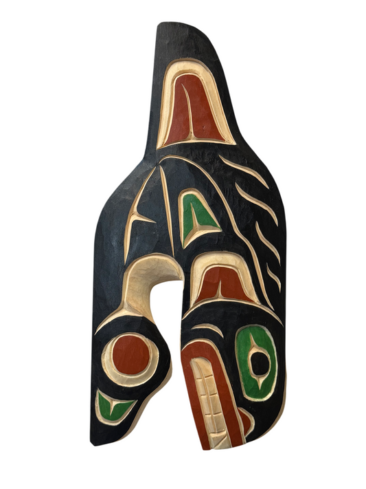 Wooden Plaque - Pine - Orca