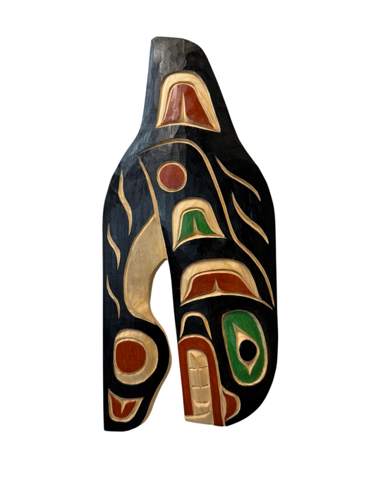 Wooden Plaque - Pine - Orca