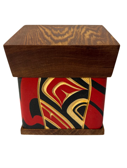 Bentwood Box - Carved - Eagle - Natural
