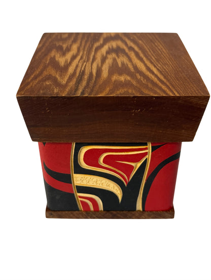Bentwood Box - Carved - Eagle - Natural