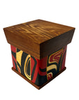 Bentwood Box - Carved - Eagle - Natural