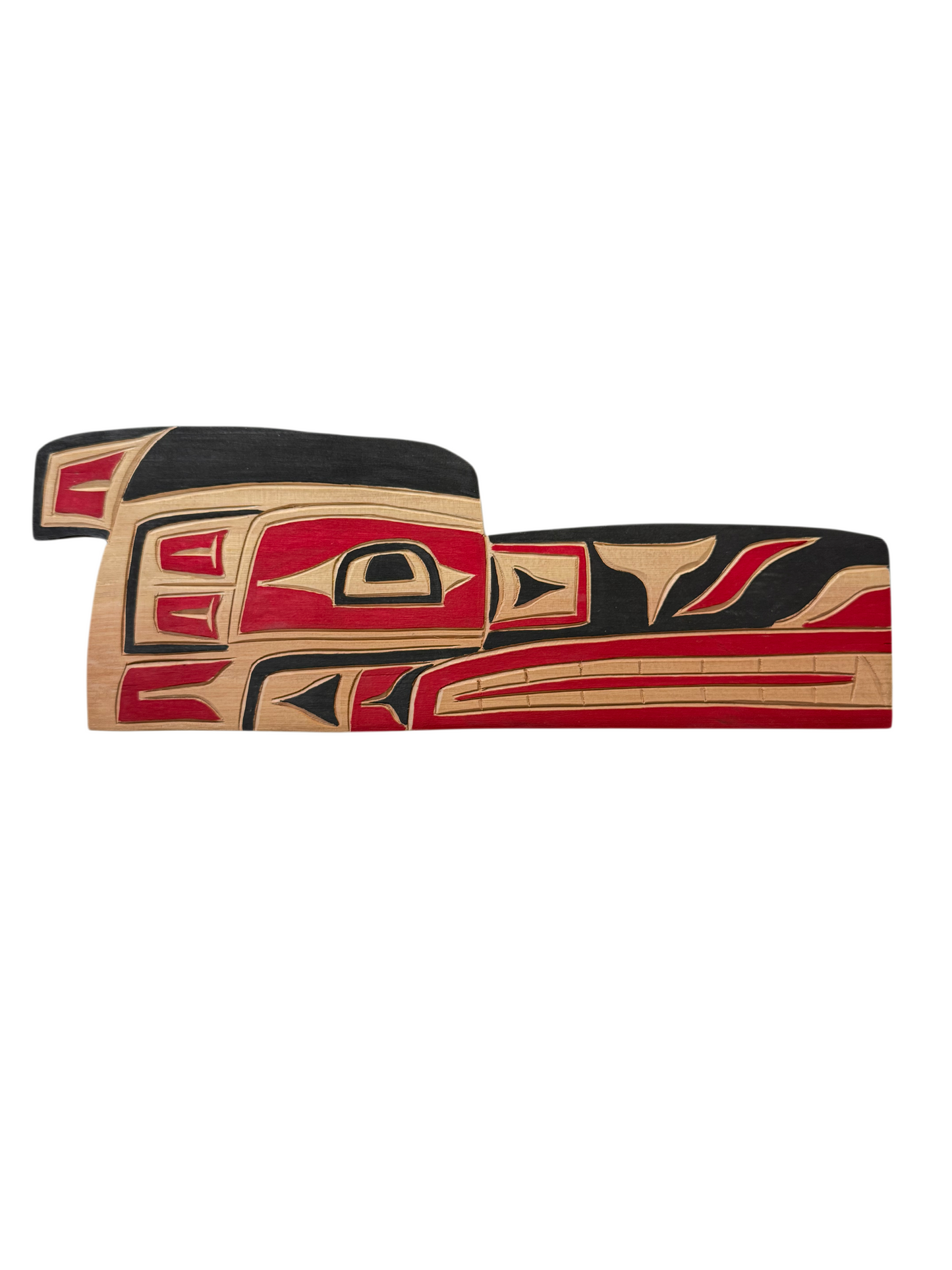 Wooden Plaque - Red Cedar - Wolf